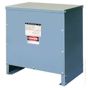 Schneider Electric Dry Transformer; Enclosed; 15 kVA; 240V x 480V Primary; 120V/240V Secondary; Single-Phase